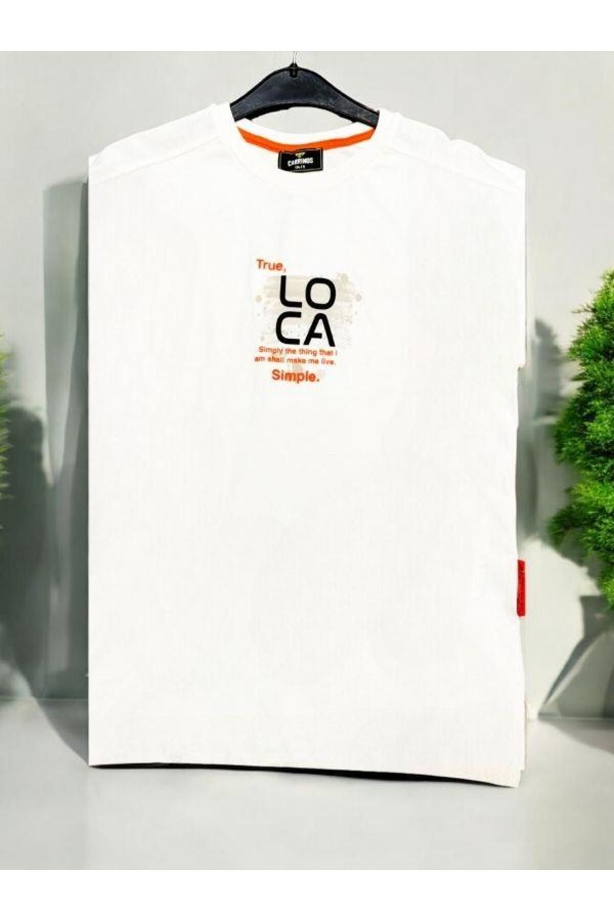 Erkek Çocuk Pamuklu Loca Yazılı Tshirt