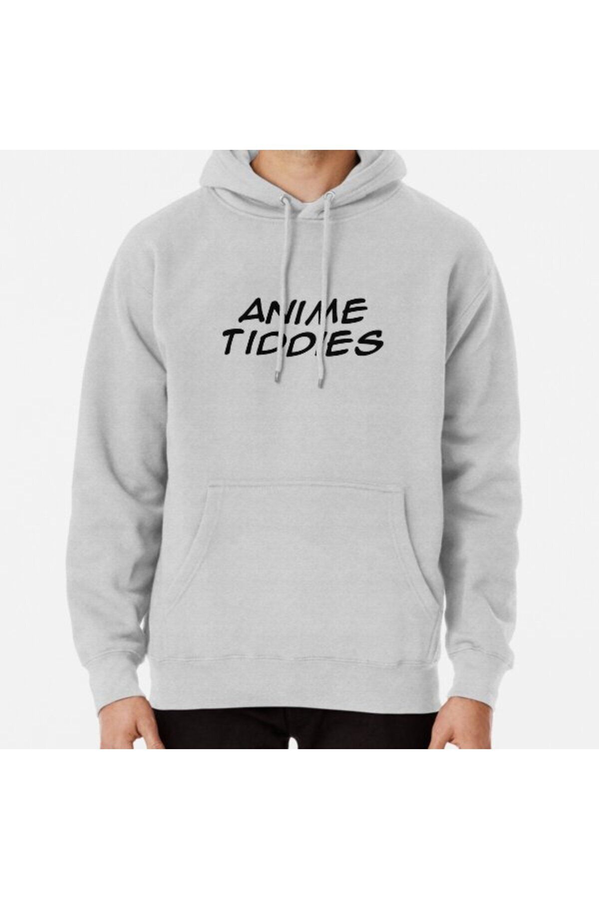 Denim IconicAnime TiddiesBaskılı Sweatshirt