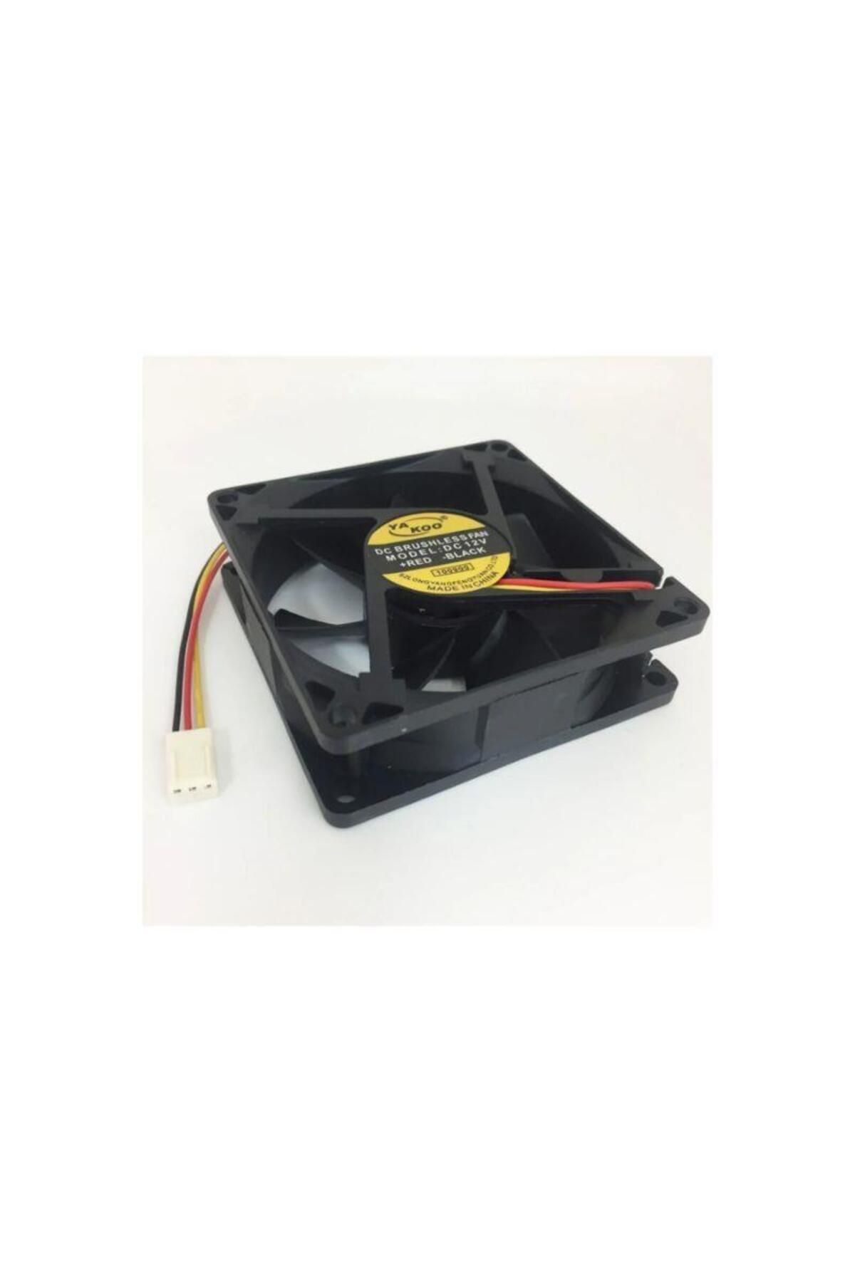 KEEPRO 8 Cm 12 Volt Fan 12Volt 8 Cm 3 Pinli 2...