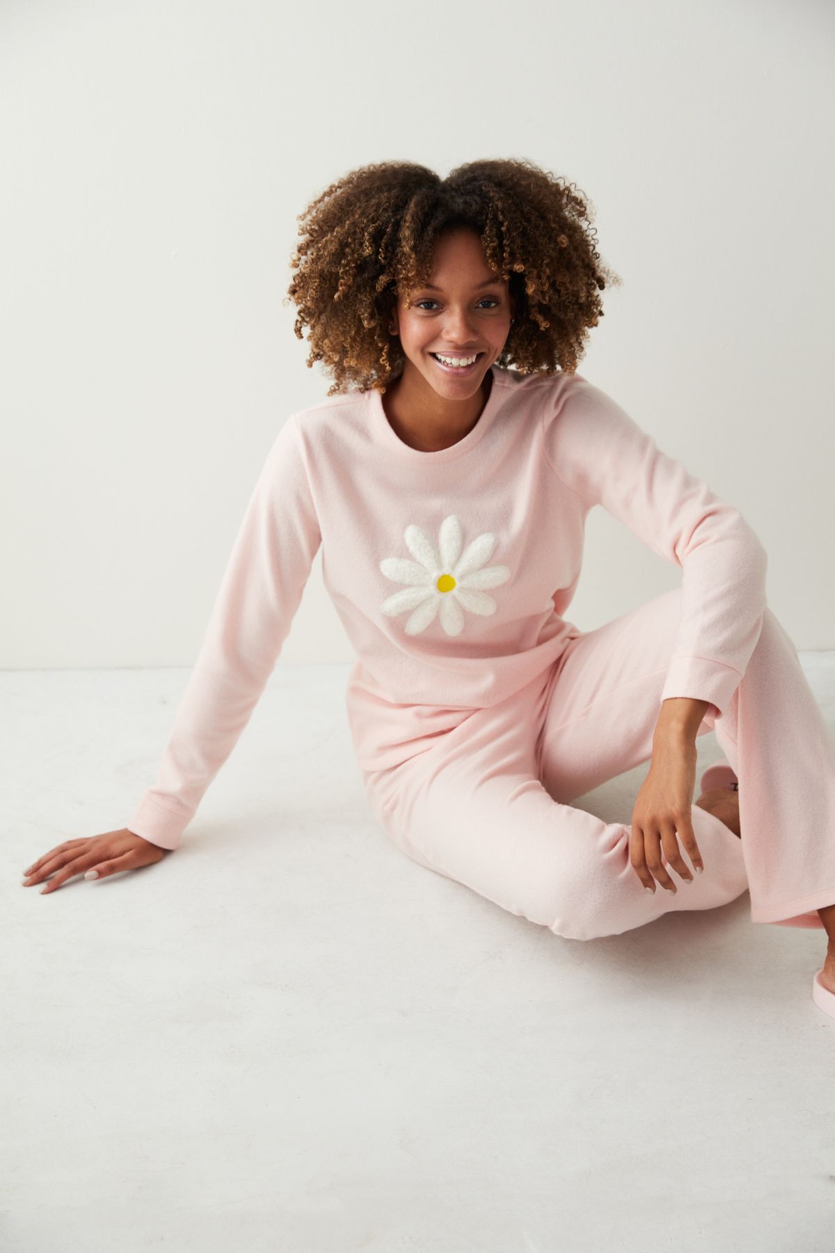 PentiHappy Flower PolarPijama Takımı