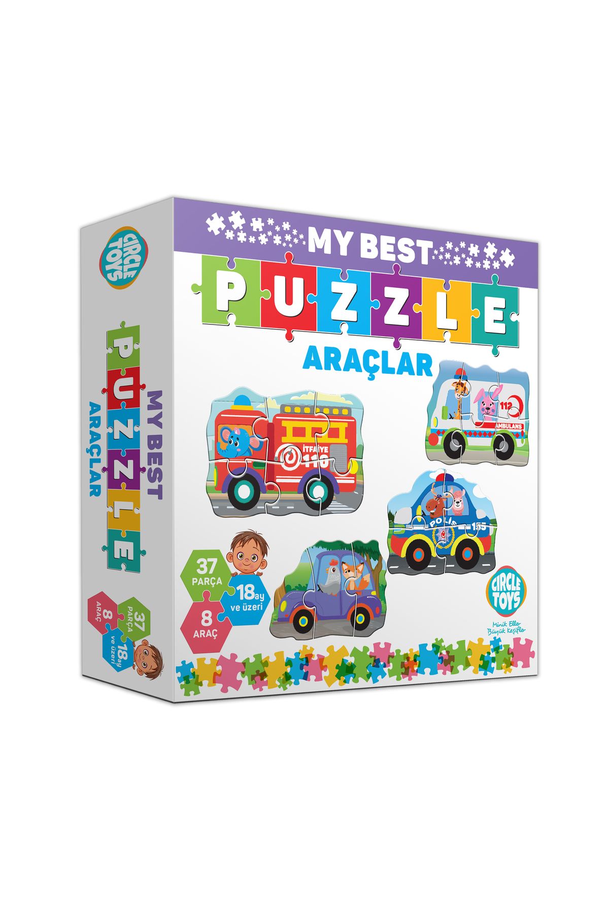 Circle ToysMy Best PuzzleAraçlar Yapboz