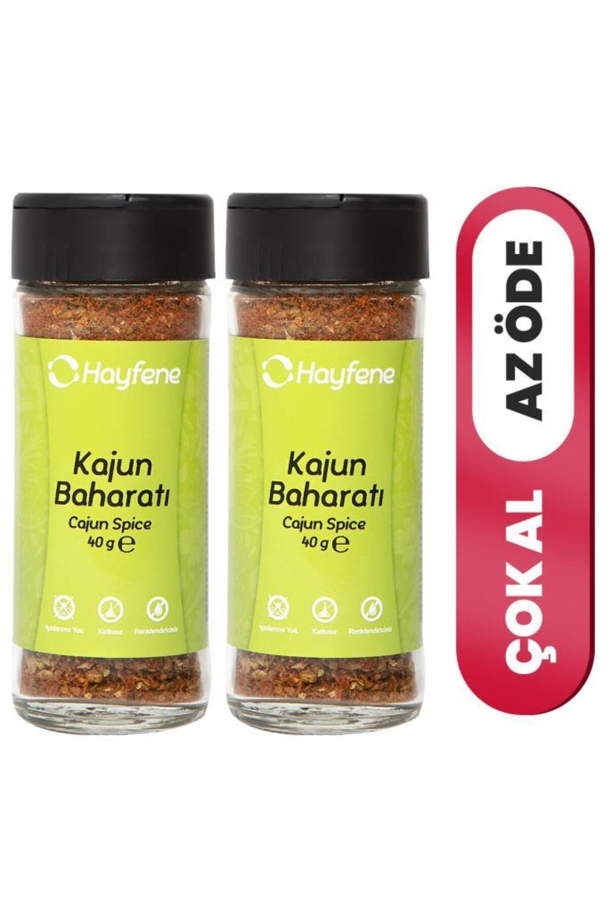 HayfeneKajun Baharatı 40 G -2'li Set