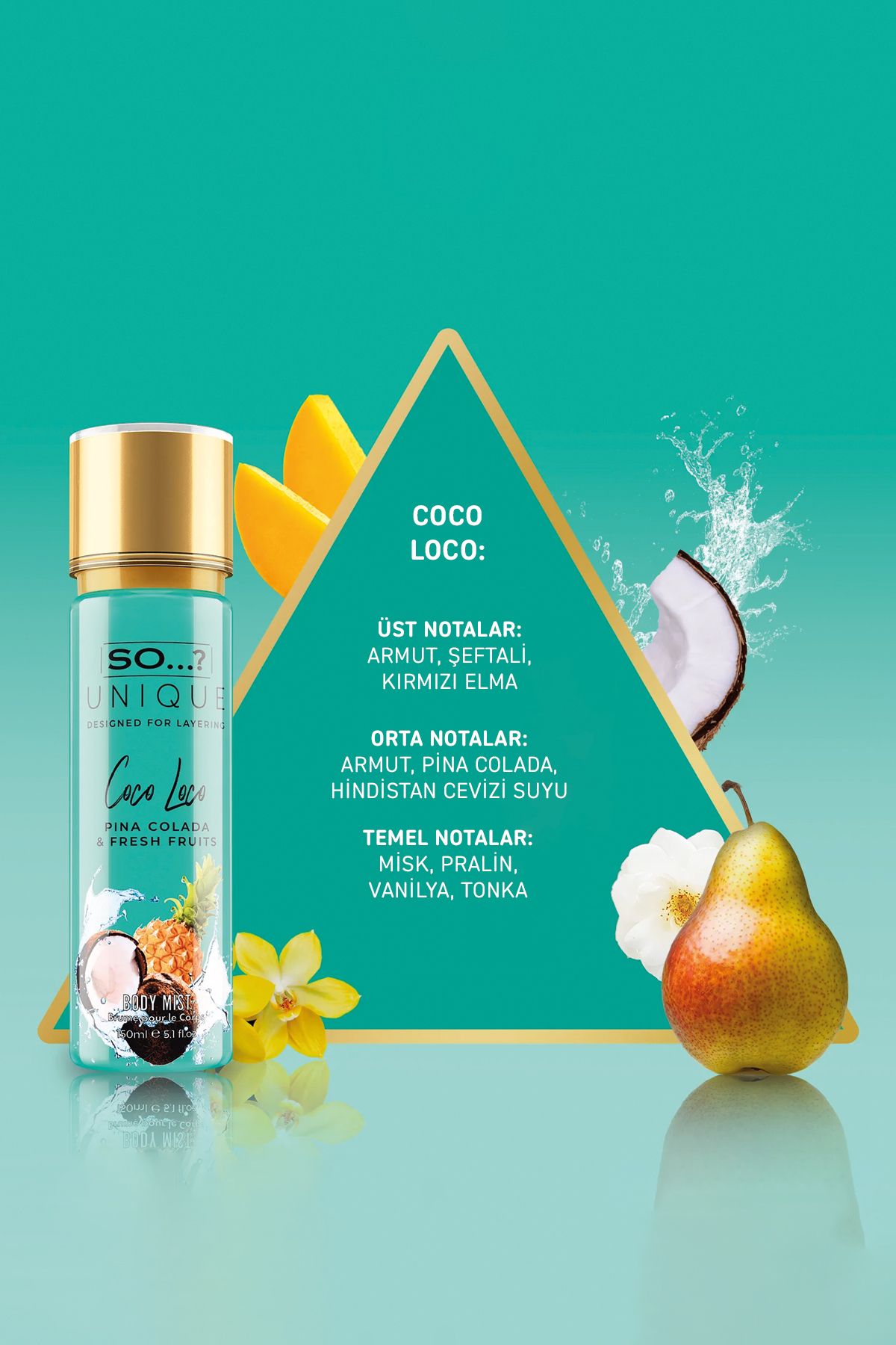 So…? Unique Coco Loco Vücut Spreyi 150ml