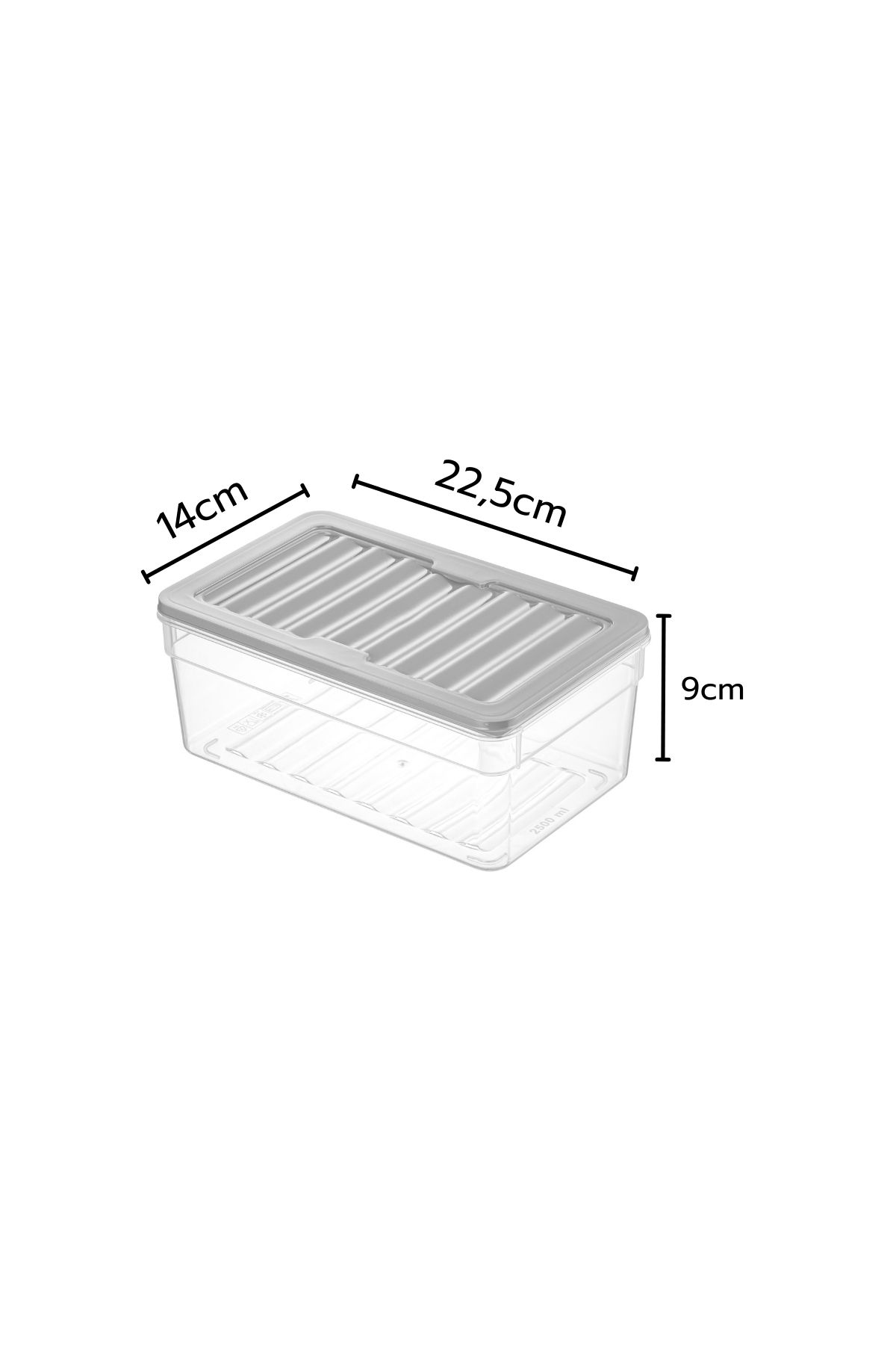 10 Parça Set Freshbox Mikrodalga ve Difrize Uygun Saklama Kabı