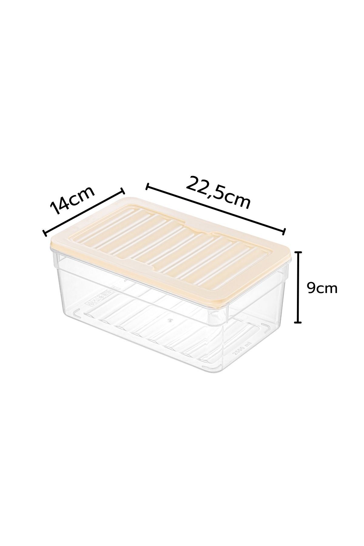 10 Parça Set Freshbox Mikrodalga ve Difrize Uygun Saklama Kabı