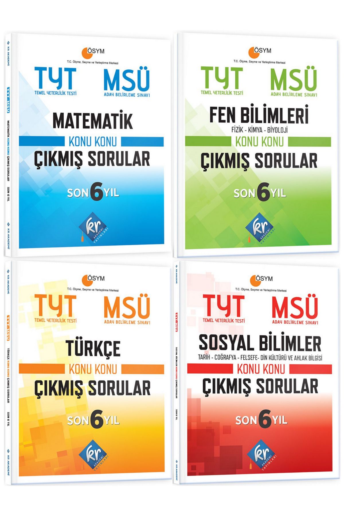 KR Akademi YayınlarıTYT -MSÜ Matematik-Fen Bi...