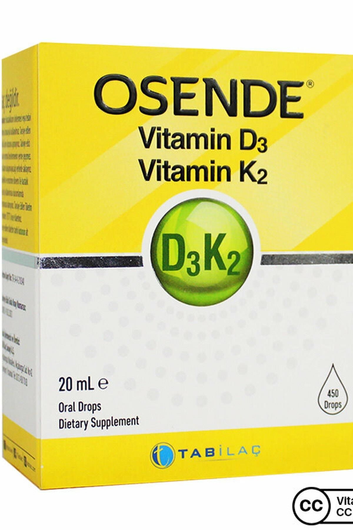 OsendeVitamin D3k2 Damla 20ml