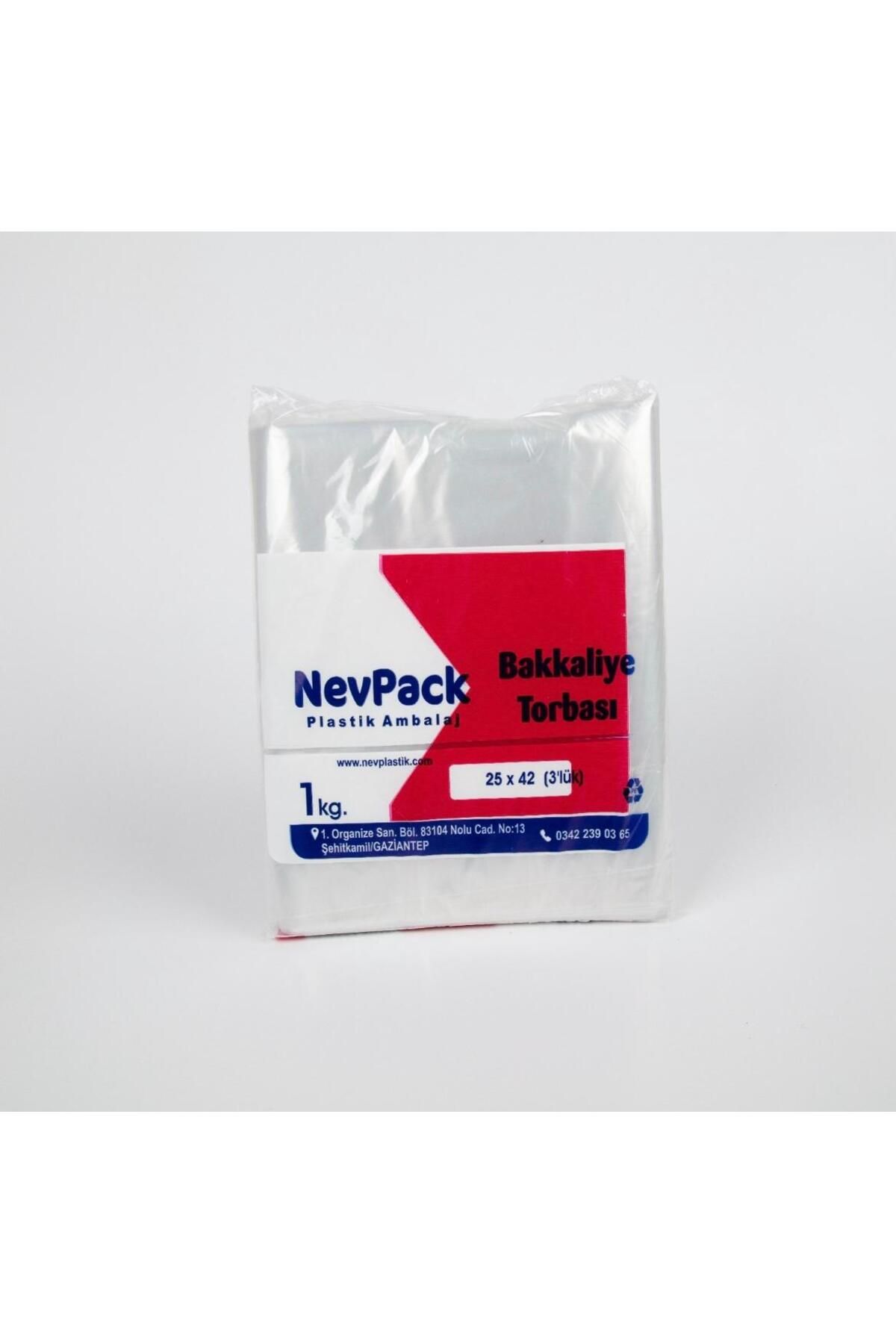 NevPack Plastik Ambalaj Naylon Torba 25x45 (...