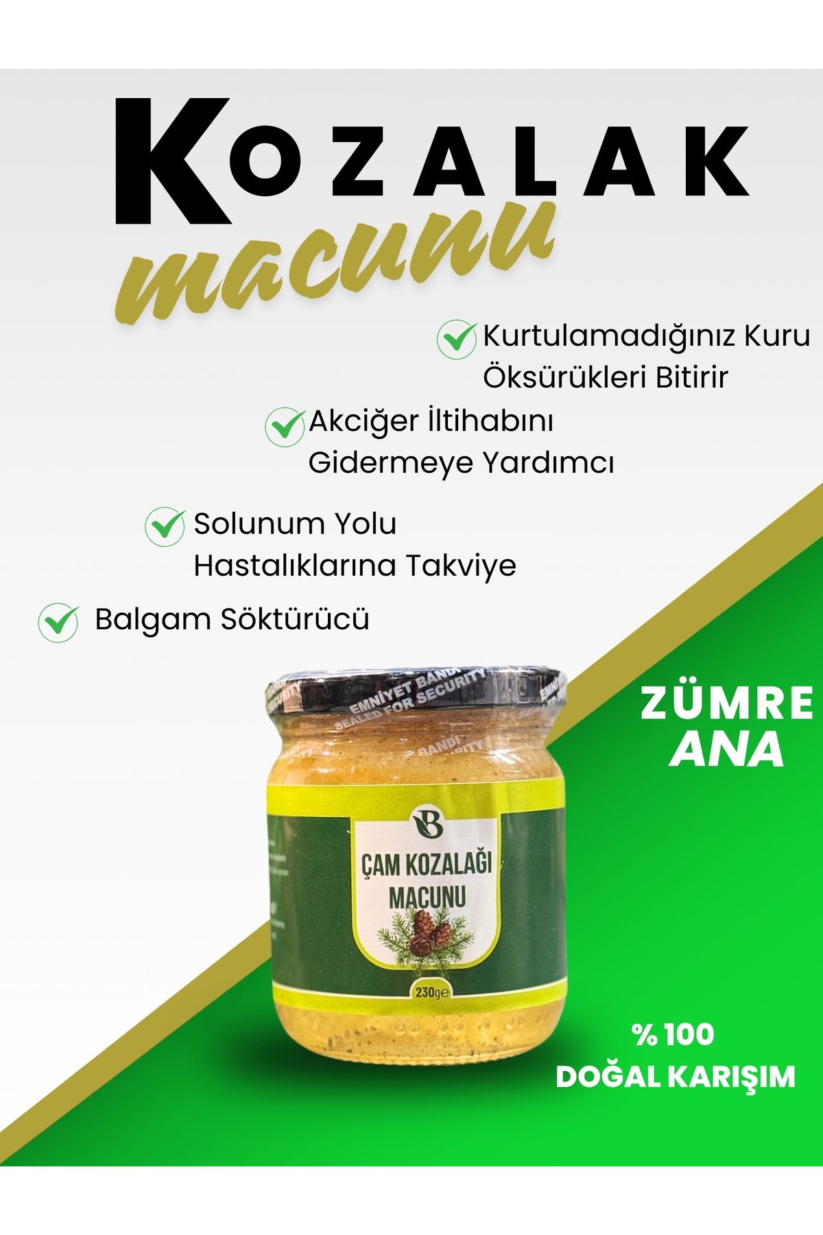 BilizaKozalak Macunu - ÇamKozalağı Macunu 230...