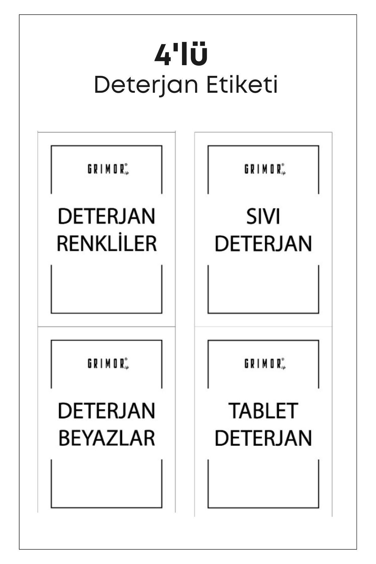 1 Adet Sızdırmaz Depolama Sıvı Toz Deterjan Erzak Saklama Kutusu- Ölçekli Deterjan Kutusu 2300 ml