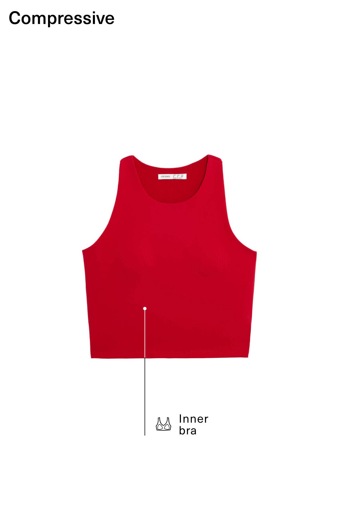 Compressive tank top