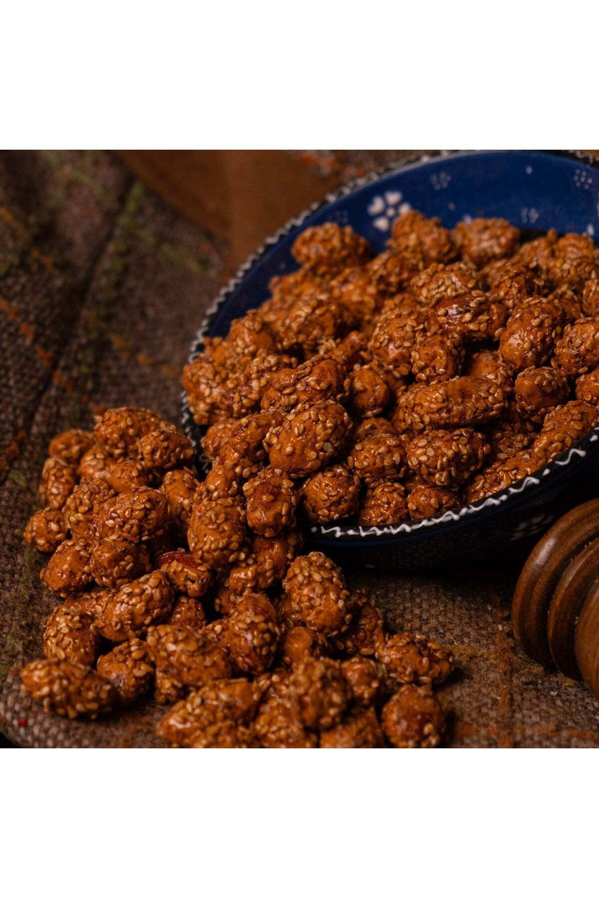 Ballı Susamlı Fıstık - 250 Gr