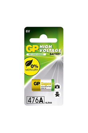 GP GP476A 4LR44 6V Yüksek Voltaj Alkalin Pil Image 0