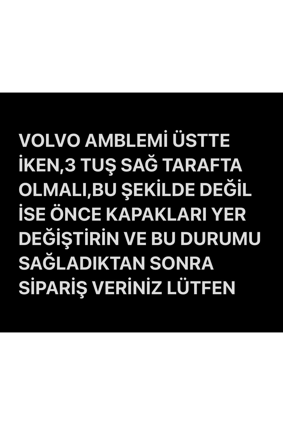 Volvo 2021-24 Model *plastik Anahtar Uyumlu* Xc40 Xc90 Xc70 S60 Anahtar Kılıfı Siyah/gold