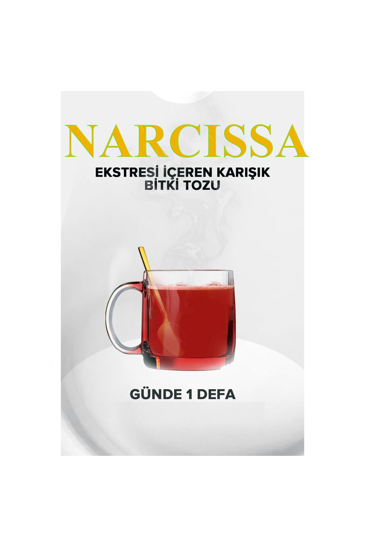 Narcissa Ekstresi Içeren Karışık Bitki Tozu 1 Kutu