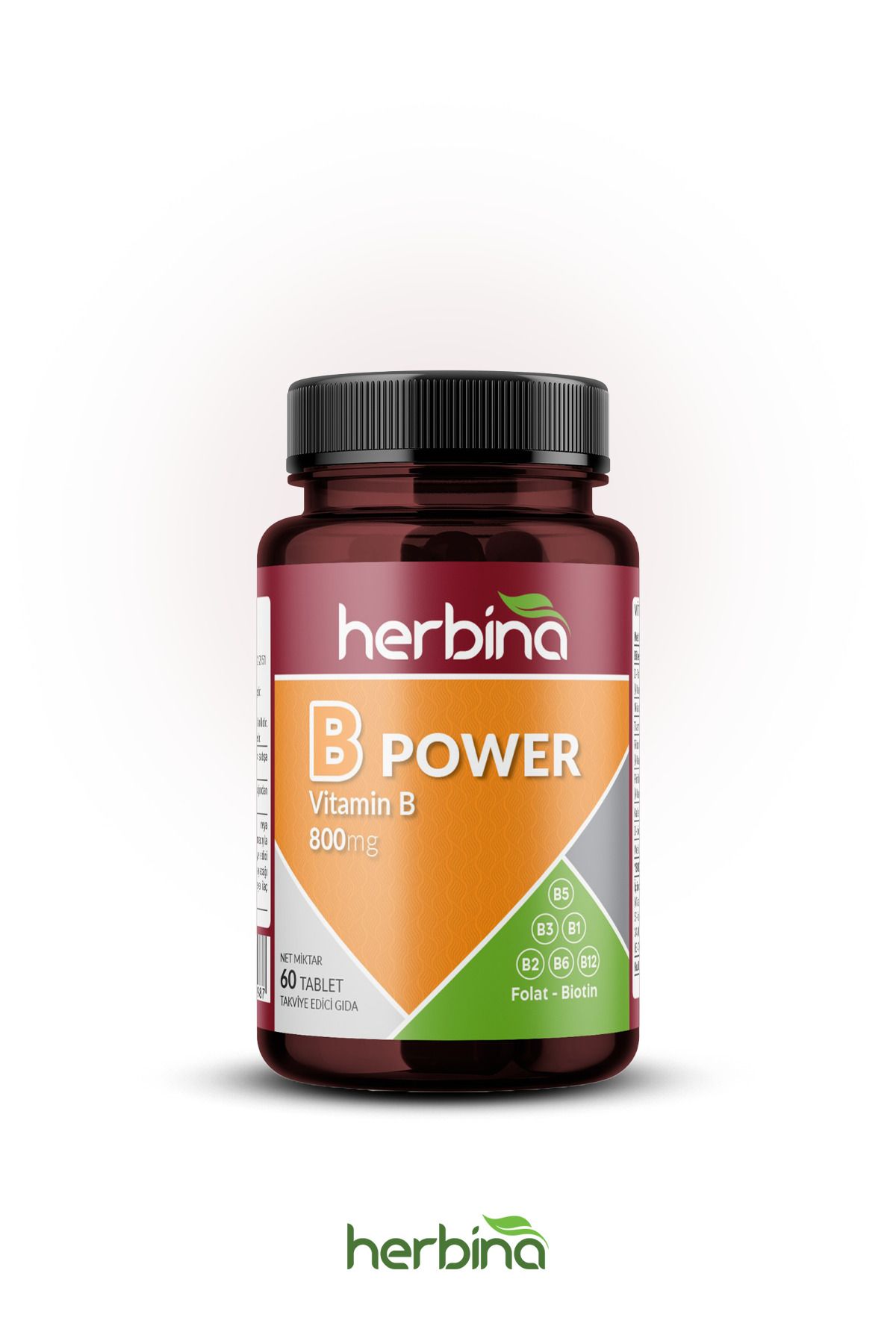 Herbina B-power Vitamin BKarışımı Içeren Takv...