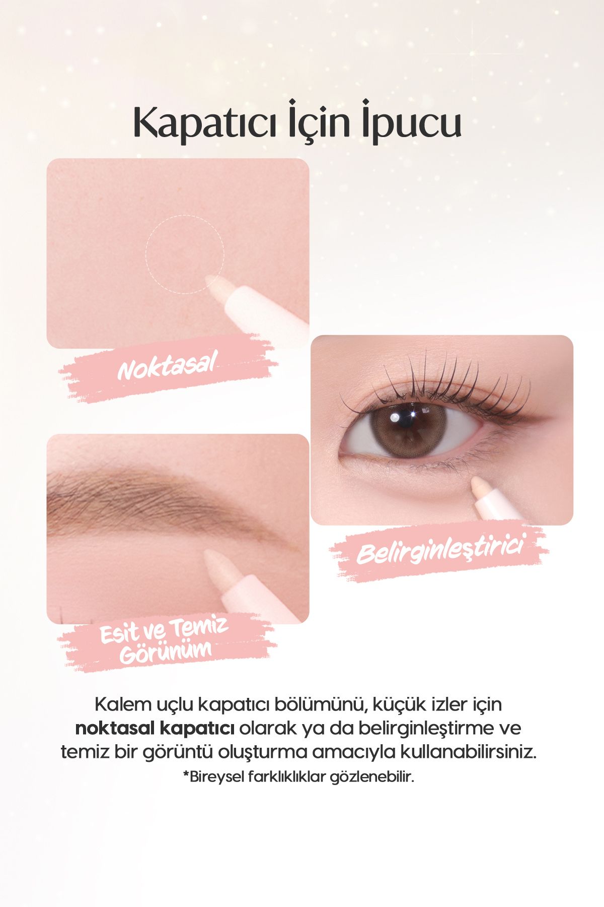 Çift Taraflı Işıltılı Kalem Far PERIPERA Sugar Twinkle Duo Eye Stick (02 Shimmering)