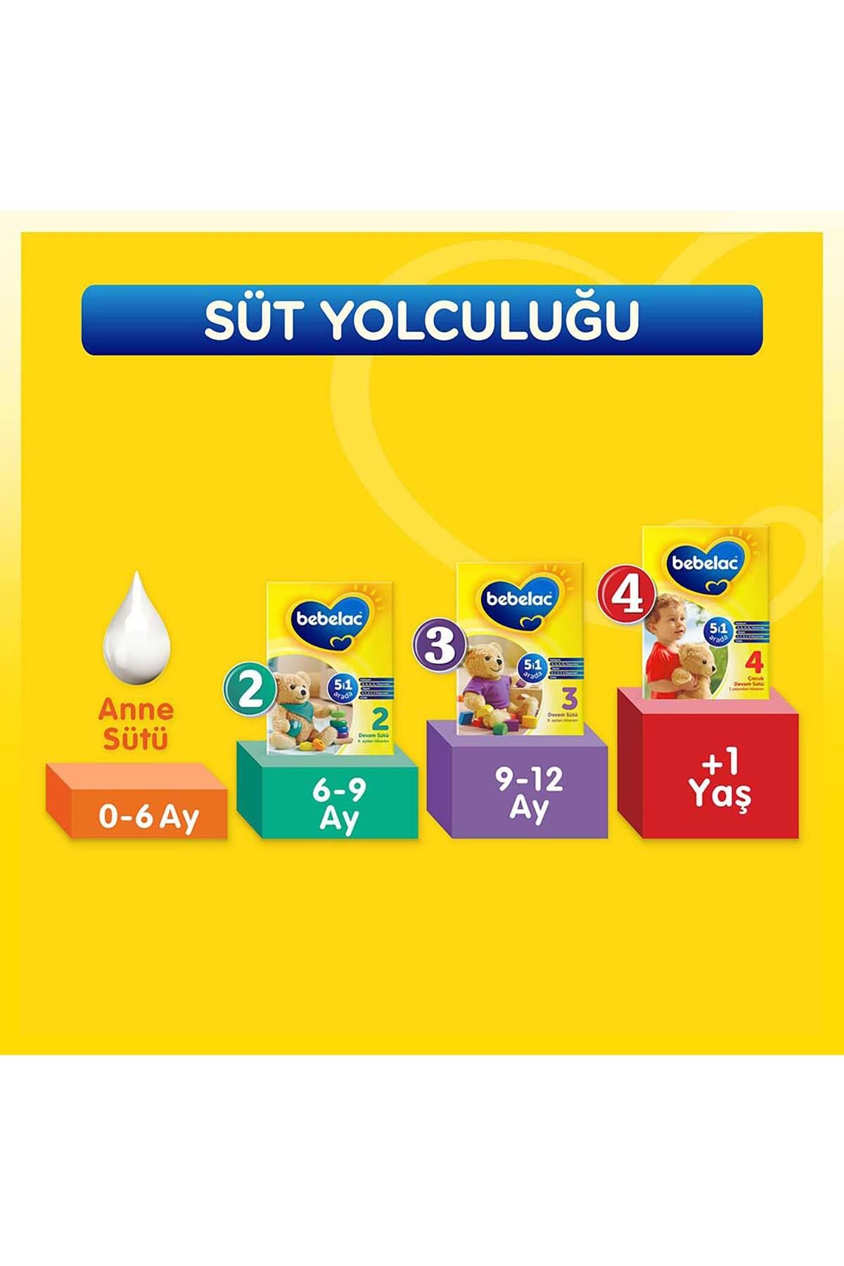 3 Devam Sütü 400 g 9-12 Ay x3 Avantaj Paket