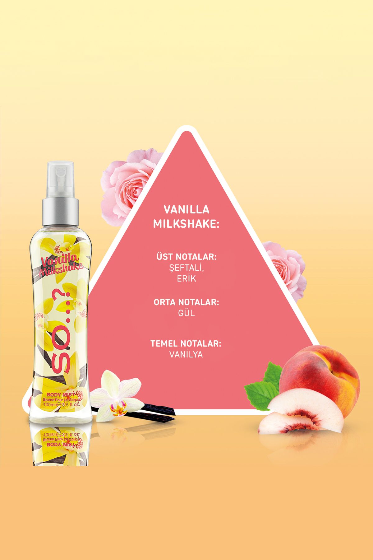 So…? Vanilla (VANİLYA) Milkshake Vücut Spreyi 100ml