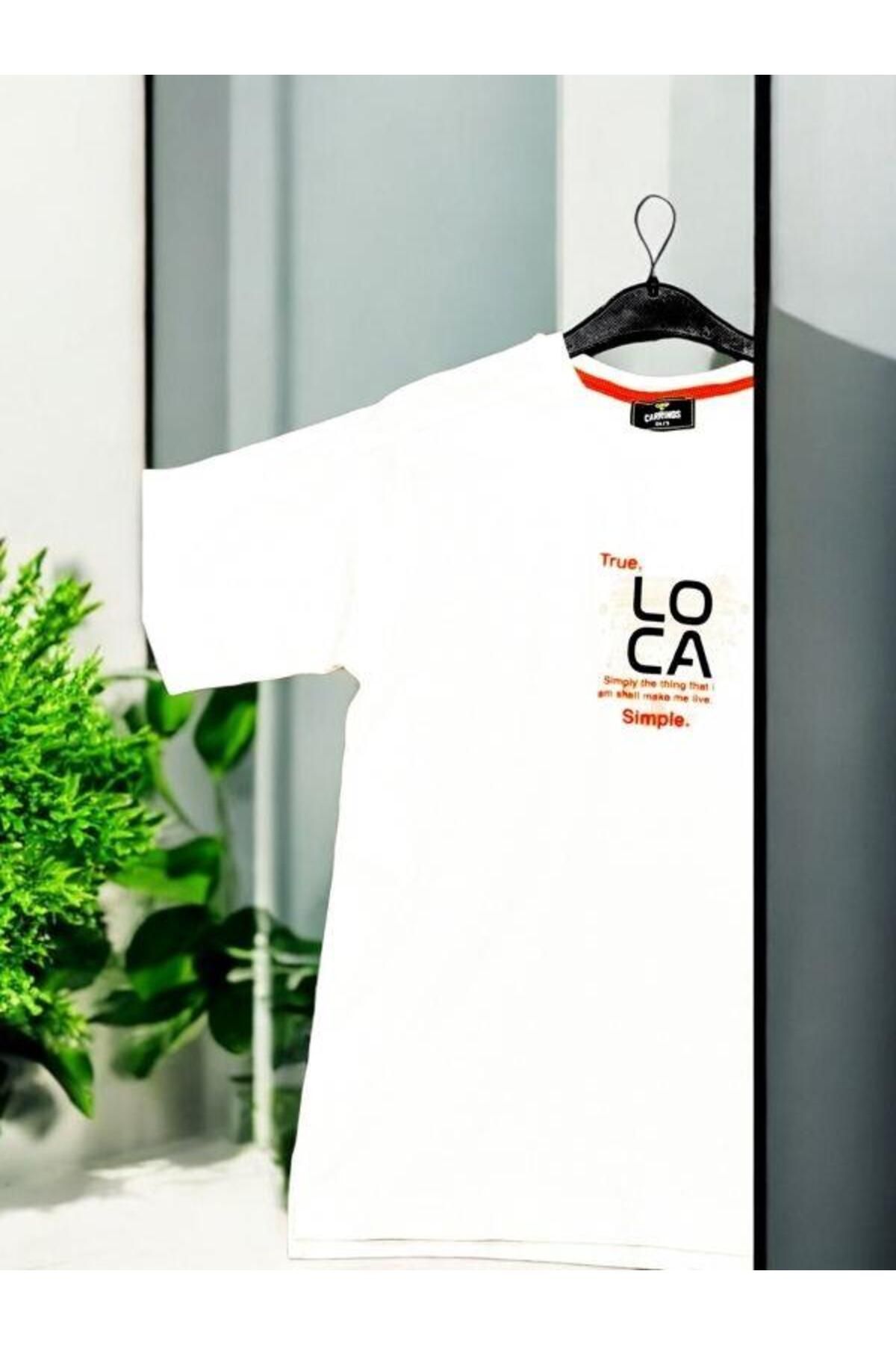 Erkek Çocuk Pamuklu Loca Yazılı Tshirt