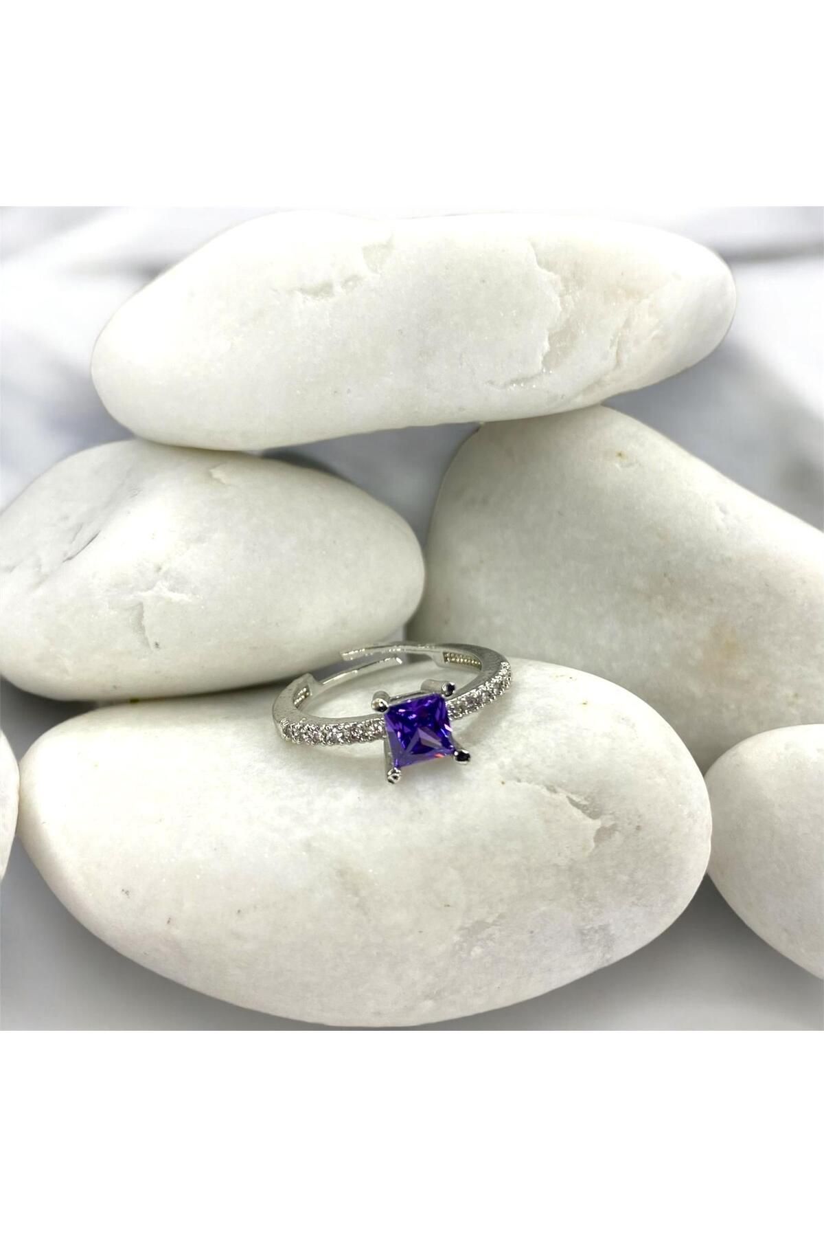 DYA JewelryMystic Violet |Çelik Yüzük