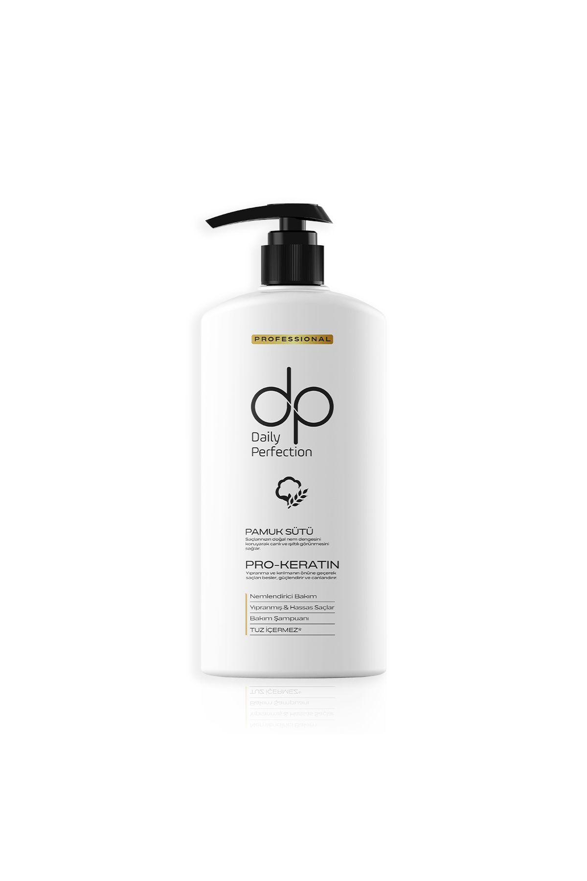 dp Daily PerfectionŞampuanPamuk Sütü 800 ml