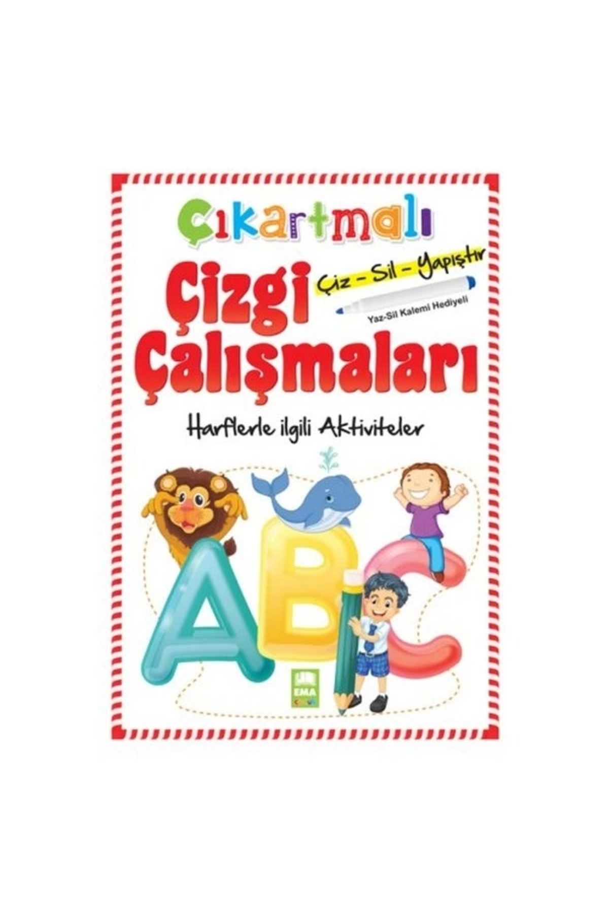 Nar YayınlarıÇıkartmalıÇizgi Çalışmaları Harf...