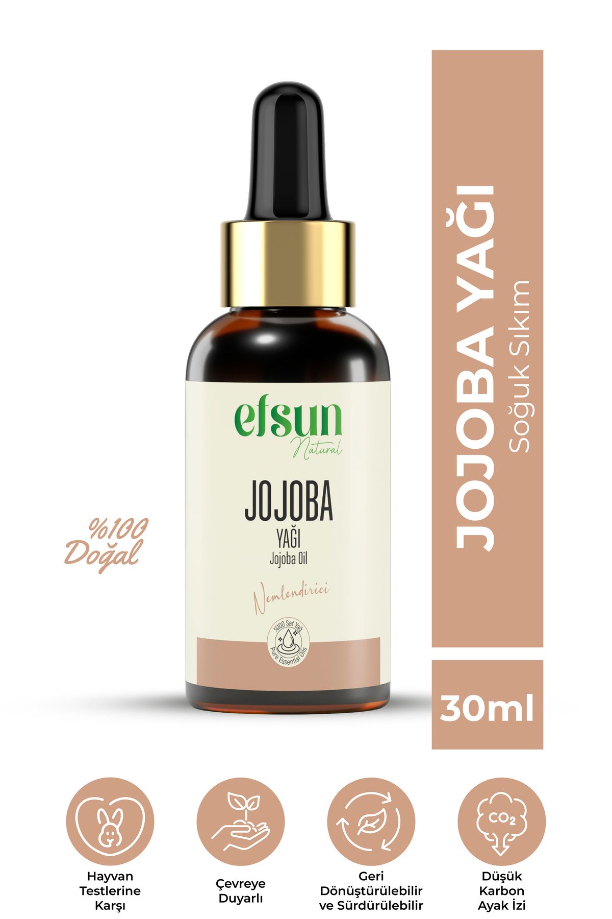 Efsun NaturalJojoba Yağı%100 Saf ve Doğal Soğ...