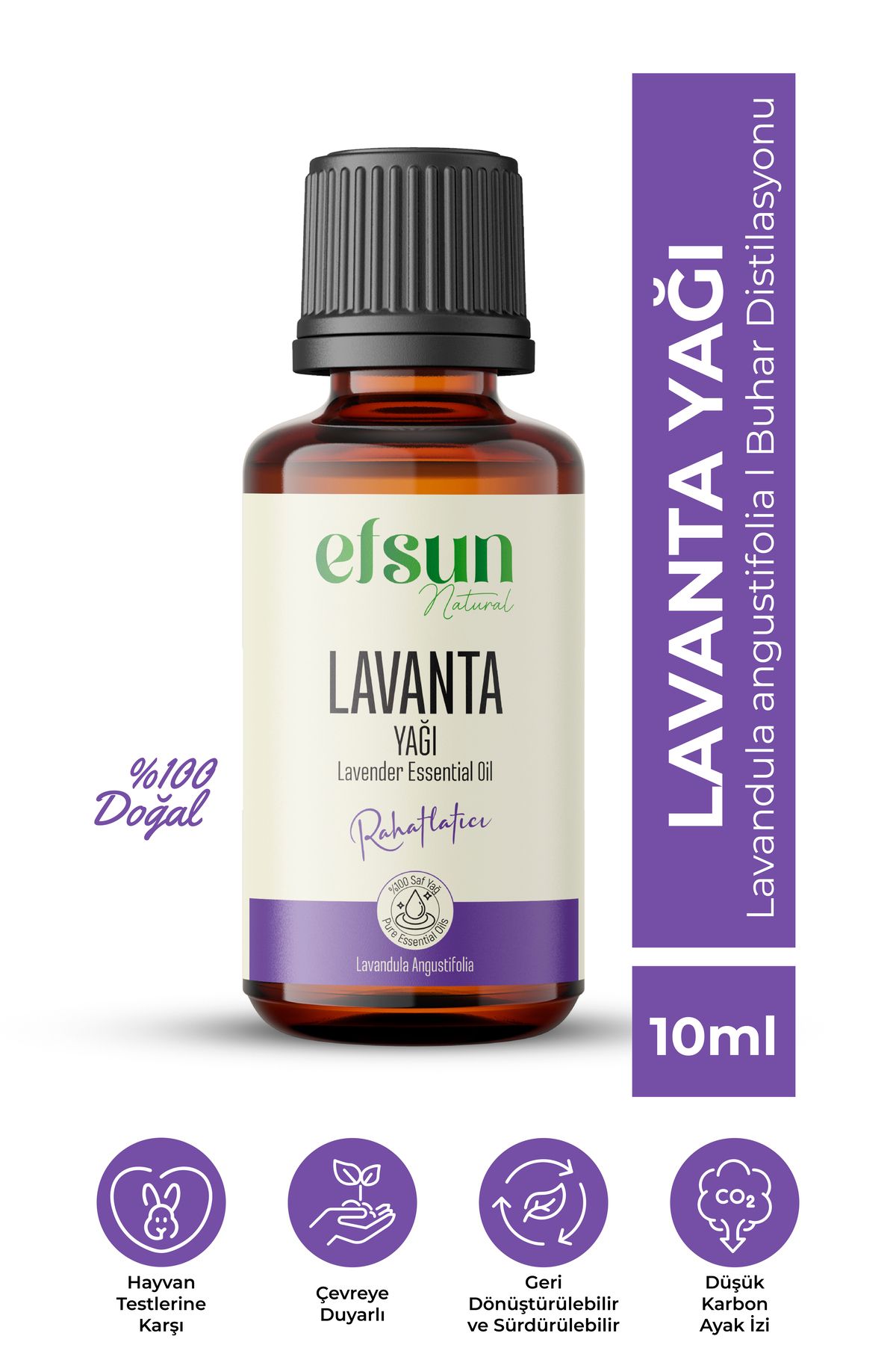 Efsun NaturalLavanta UçucuYağı %100 Doğal Saf...