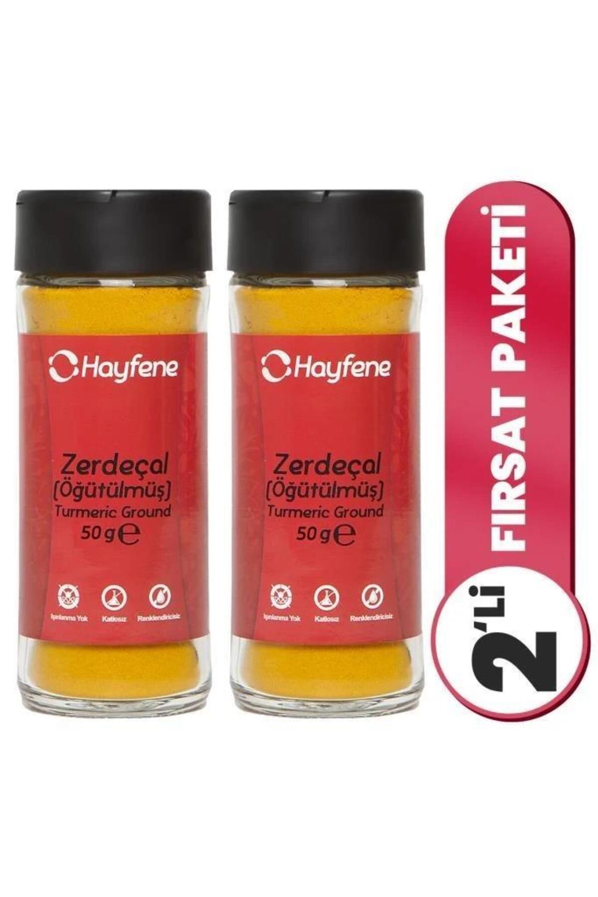 HayfeneZerdeçal Toz 50 G -2'li Baharat Seti