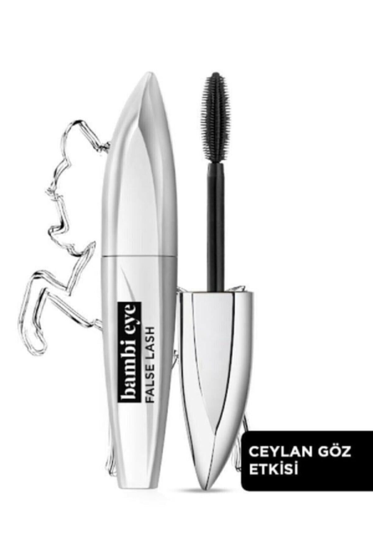 Super Bambi Eye Ceylan Göz Etkili Süper Siyah Maskara _loreal