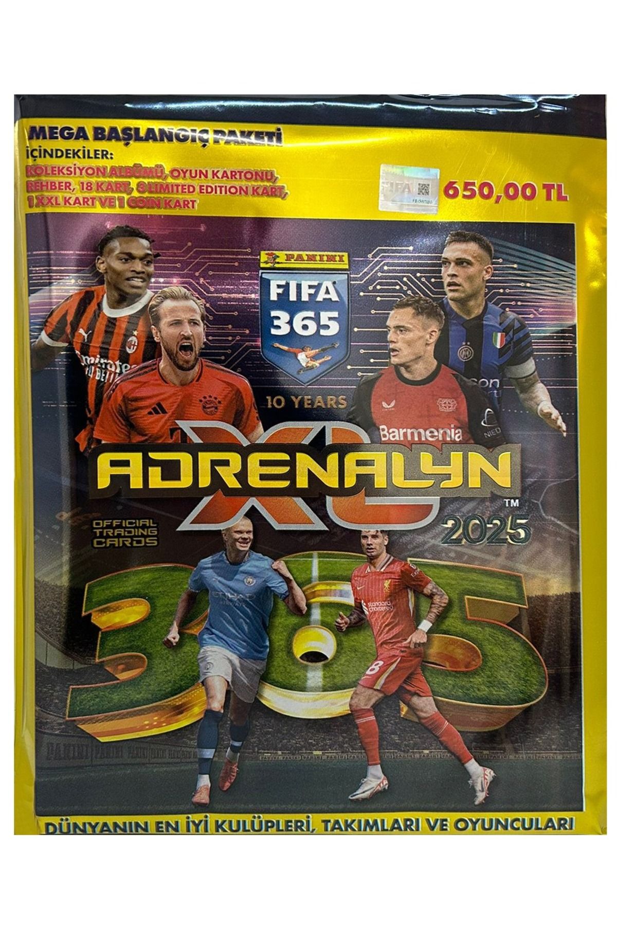 Başel ToysFıfa 365 Adrenalyn2025 Mega Başlang...