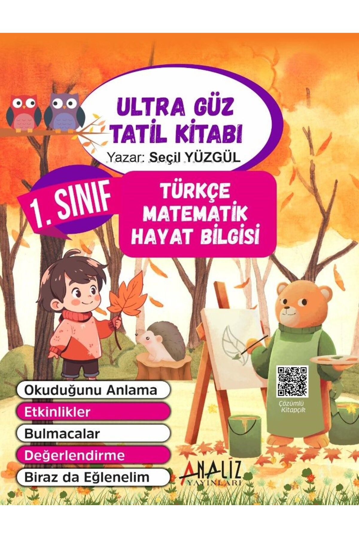 Analiz Yayınları1.SINIFULTRA GÜZ TATİL KİTABI