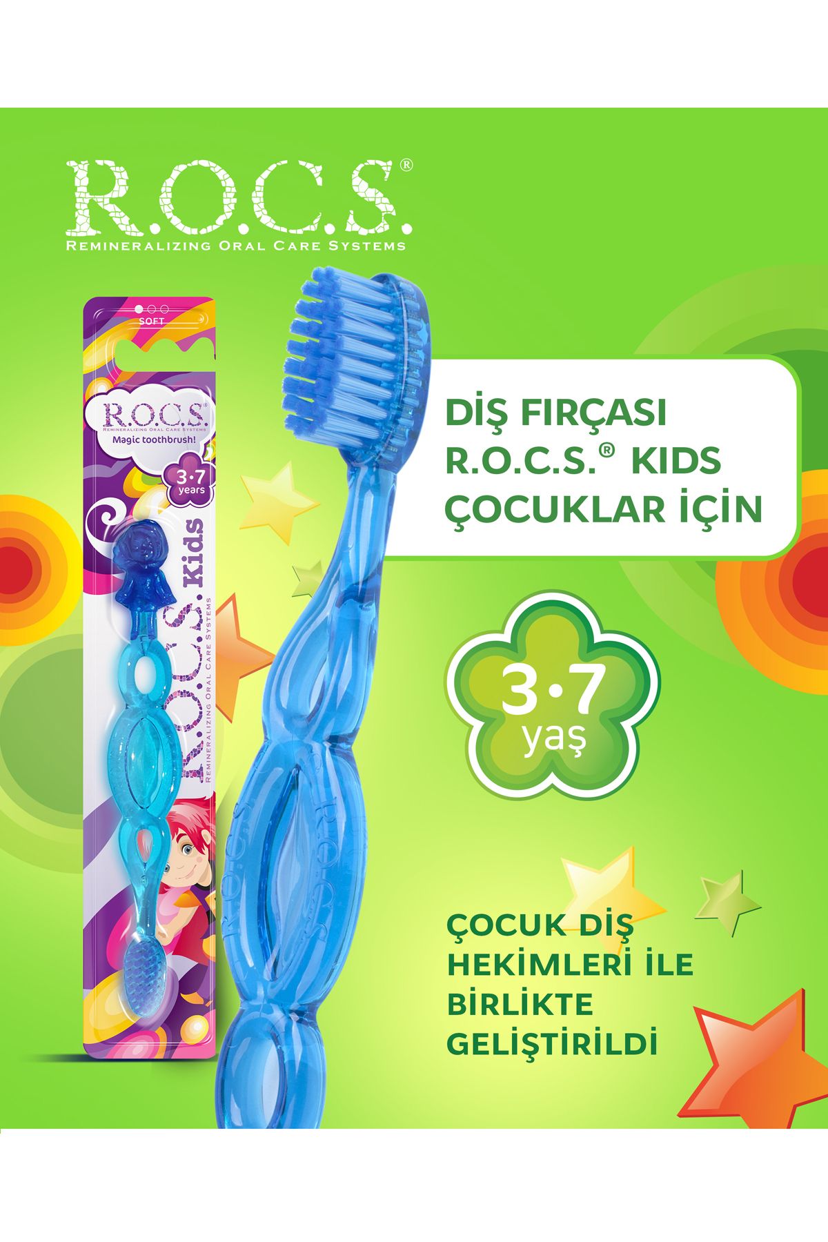 R.O.C.S.Kids Ekstra YumuşakÇocuk Diş Fırçası...