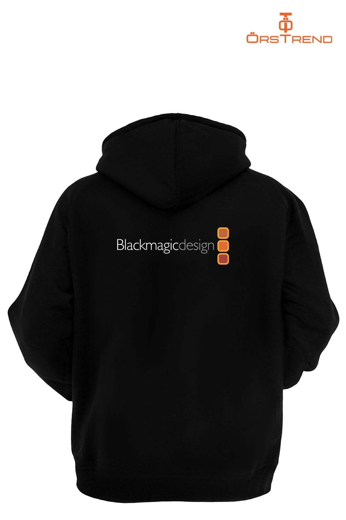 Blackmagic Baskılı Unisex Kapşonlu Sweatshirt