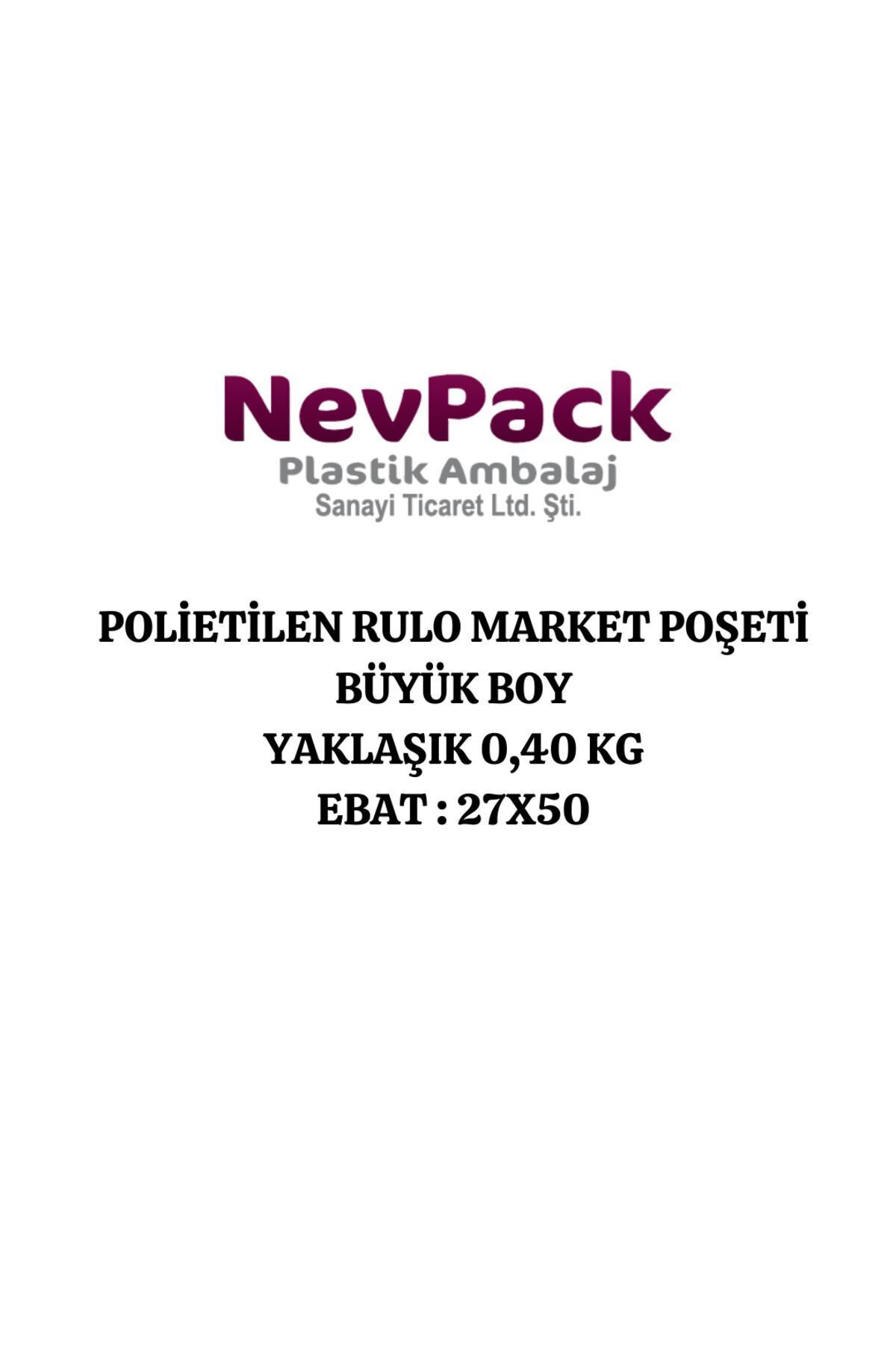 RULO MARKET POŞETİ BÜYÜK BOY 27X50 1 ADET