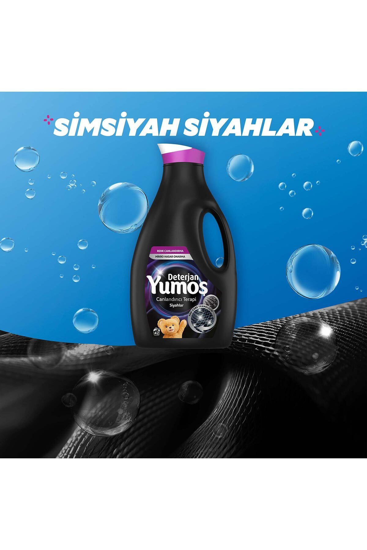 Siyah Ve Koyu Renkli Giysiler Için Deterjan 2520 ml Renkli Giysiler Için Deterjan 2520 ml