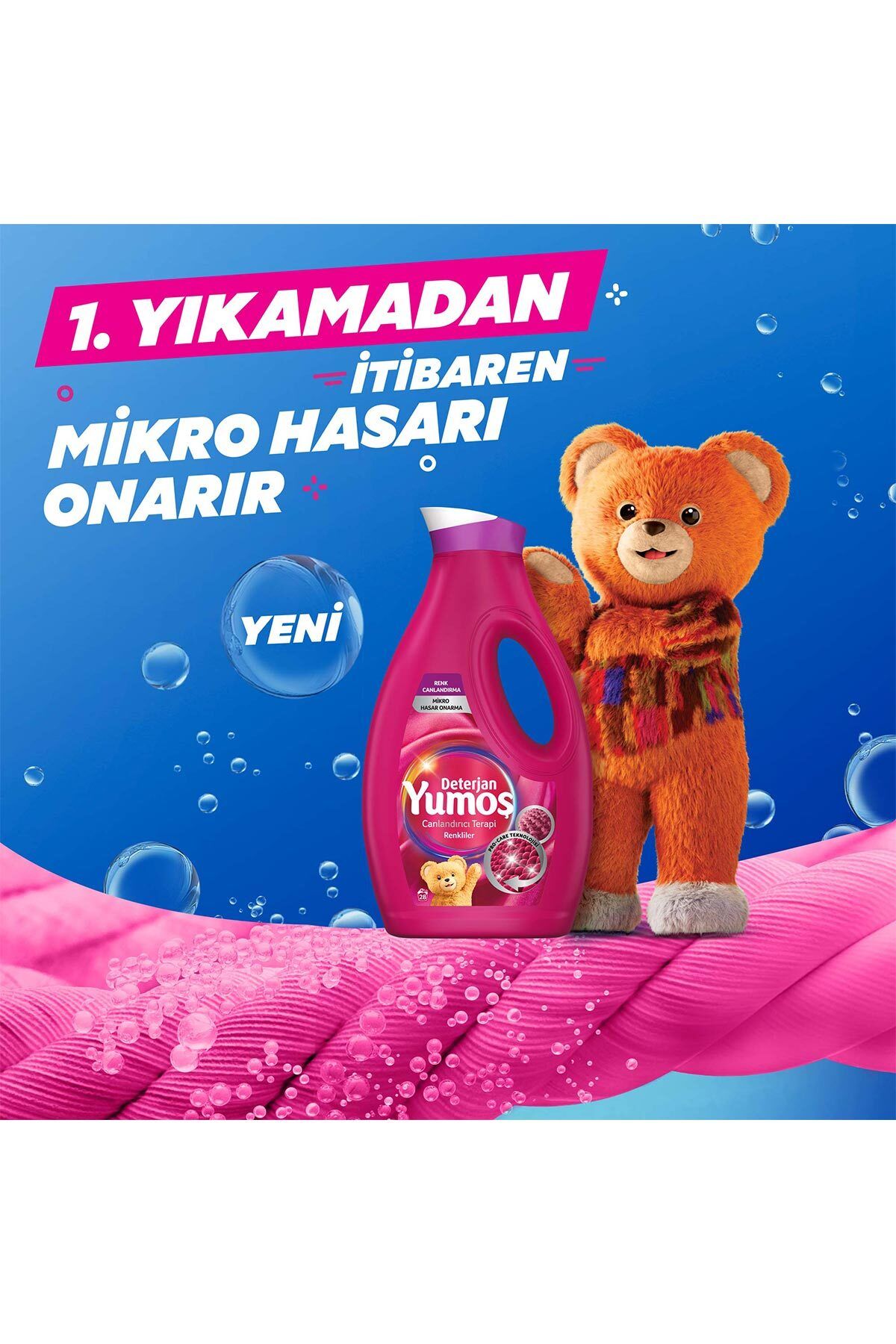 Sıvı Detarjan 2520ml Hassas Giysiler X1 Siyah Ve Koyu Renkli Giysiler X1 Renkli Giysiler X1