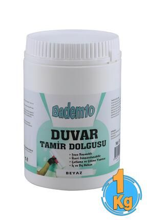 Duvar Tamir Dolgusu (1 KG) Macunu Zemin Alçı Sıva Derin Boşluk Doldurucu Çatlak Onarıcı Giderici Image 0