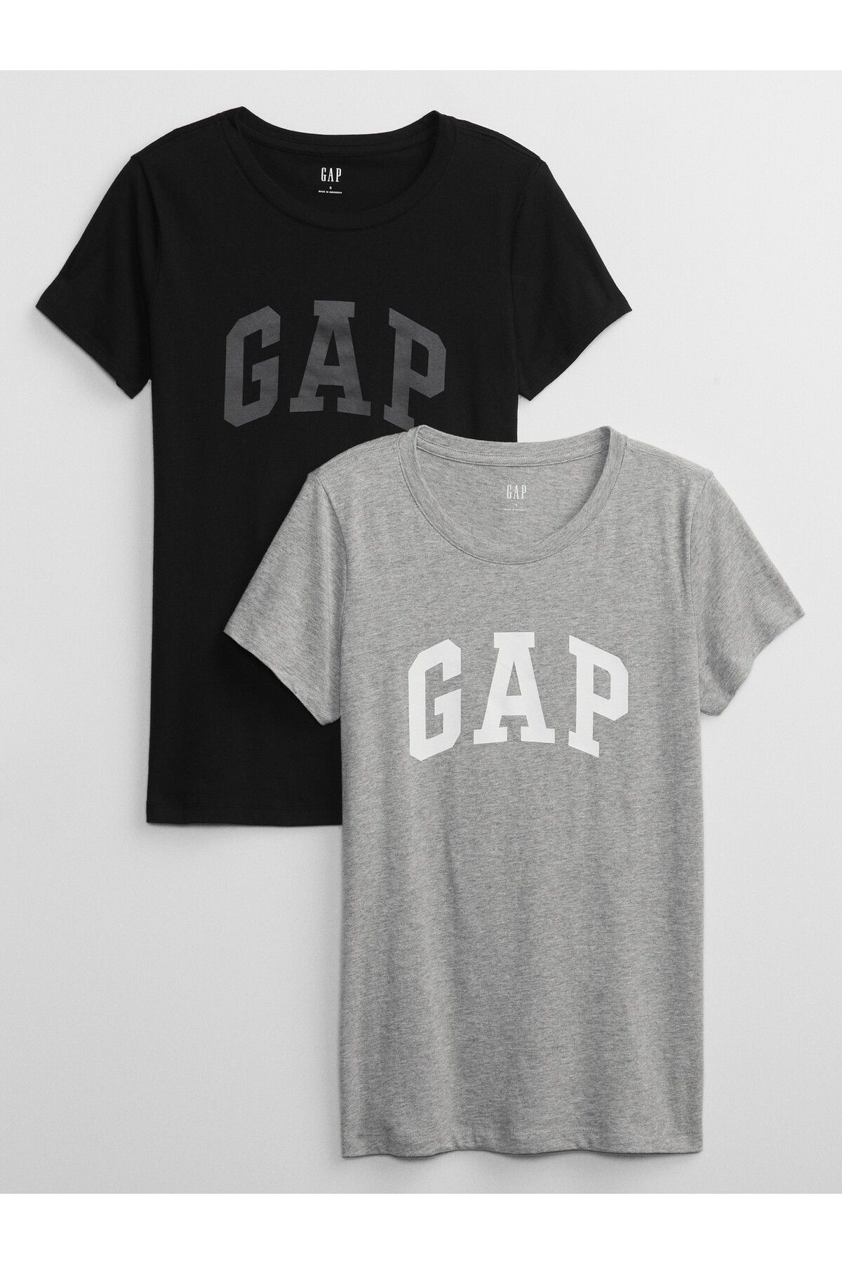 GAPKadın Gri Logo 2'liT-shirt Set