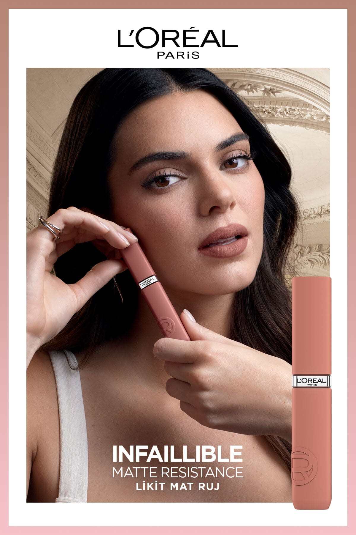 رژلب مات مایع Infaillible Matte Resistance - 630 Rose Heat