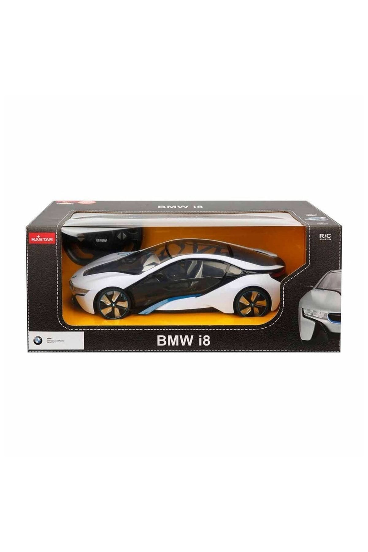 Bmw I8 Uzaktan Kumandalı Araba 1/14 07681 Beyaz