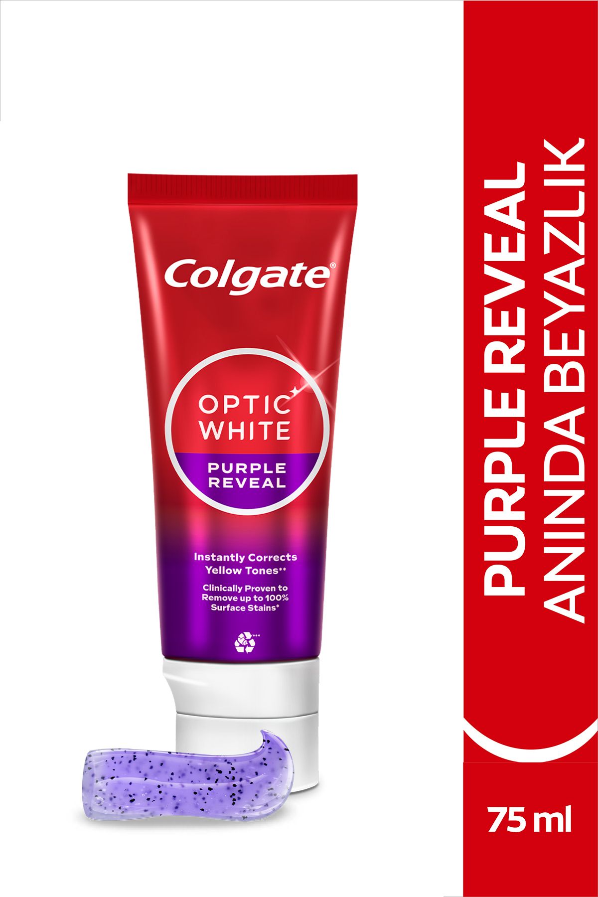 ColgateOptic White PurpleReveal Beyazlatıcı D...