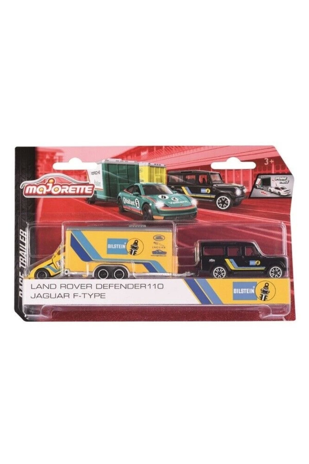 Simba Majorette Car TrailerLand Rover SMB-212...