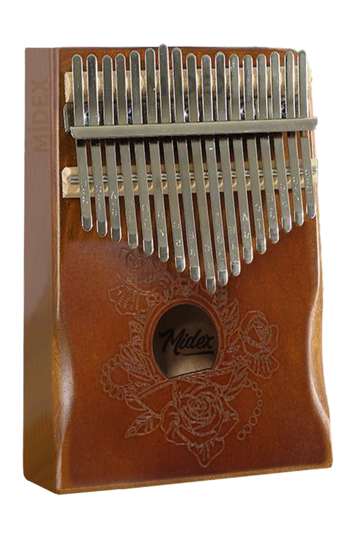 KLX-990 Ahşap Gerçek Ağaç Kaliteli Kalimba 17 Tuşlu Full Set