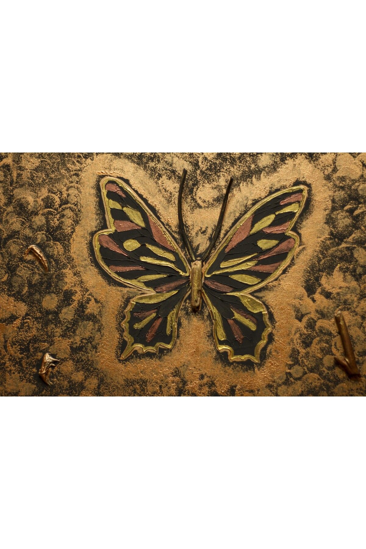 Talisman Butterfly - Tılsım Kelebeği Kelebek Akrilik Canvas Dokulu Tablo