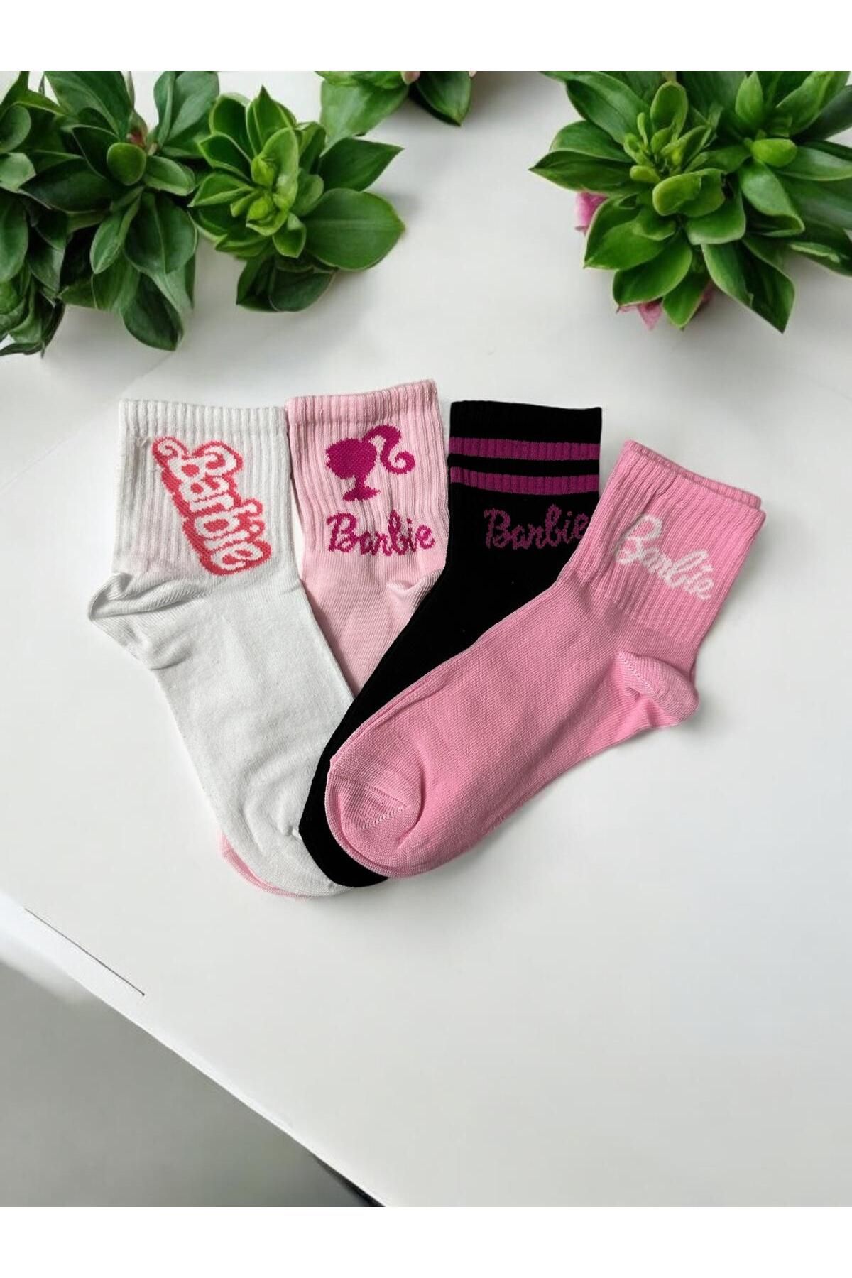 TGSocks4'lü Barbie Çorap