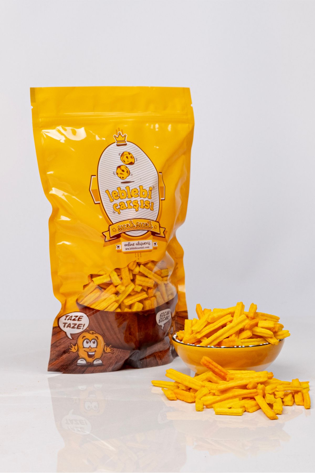 Leblebi Çarşısı BarbekülüStick Cips - 250 Gr