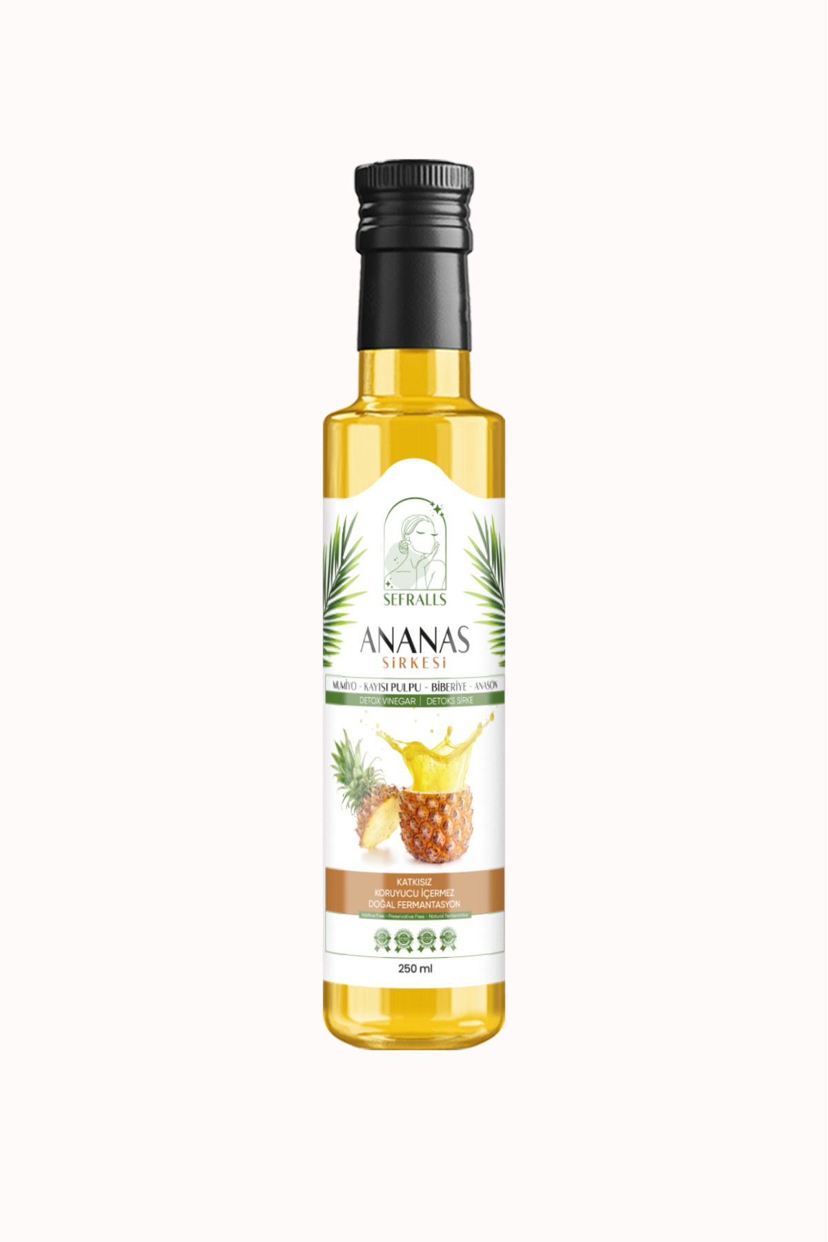 Ananas Içeren Detox Form Sirkesi .kilo Vermeye Yardımcı