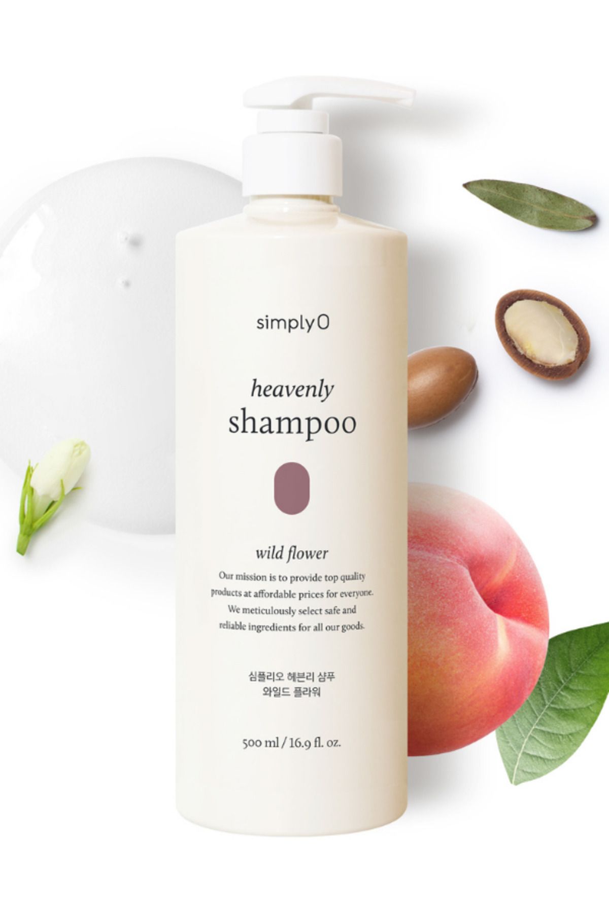 Doğal Içerikli Ve Nemlendirici Kore Şampuanı | Heavenly Shampoo Wild Flower